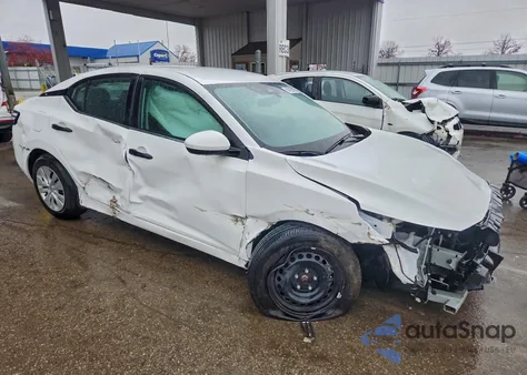 2024 Nissan Sentra S из США, поврежденный, VIN 3N1AB8BV8RY306407